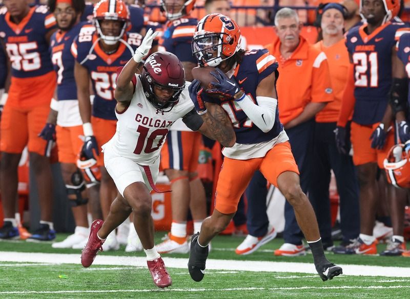 Colgate and Syracuse clash for the second time in three years this year.