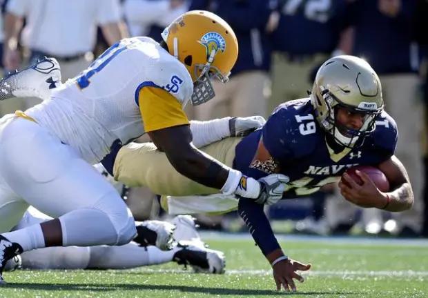 Navy and San Jose State are tied 2-2 in four games against one another.