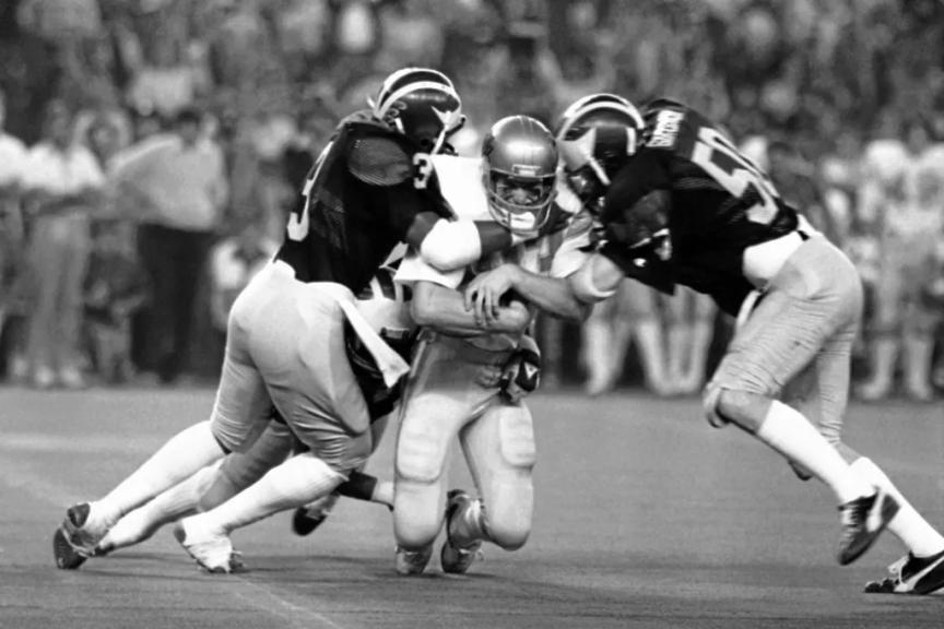 Michigan won the 1981 Bluebonnet Bowl 33-14 over UCLA