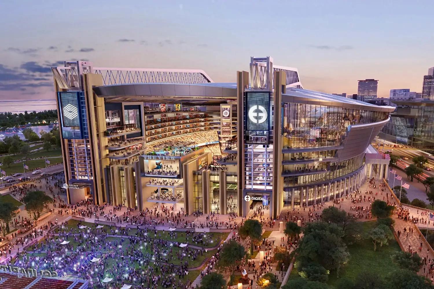 Rendering of the Bears’ Domed Soldier Field Proposal