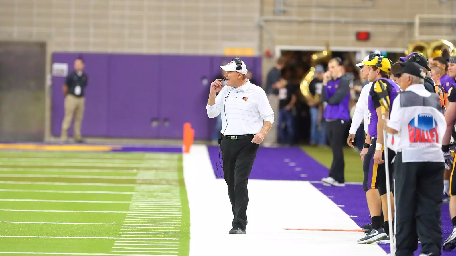 Northern Iowa's Head Coach Mark Farley