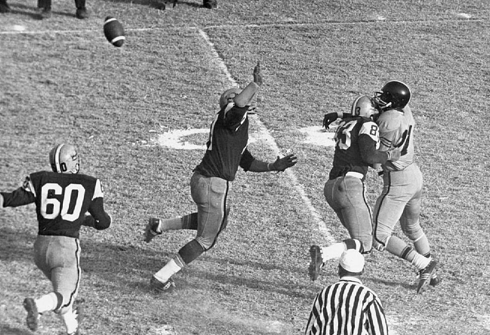 North Dakota State beat Eddie Robinson and Grambling 20-7 in the 1965 Pecan Bowl
