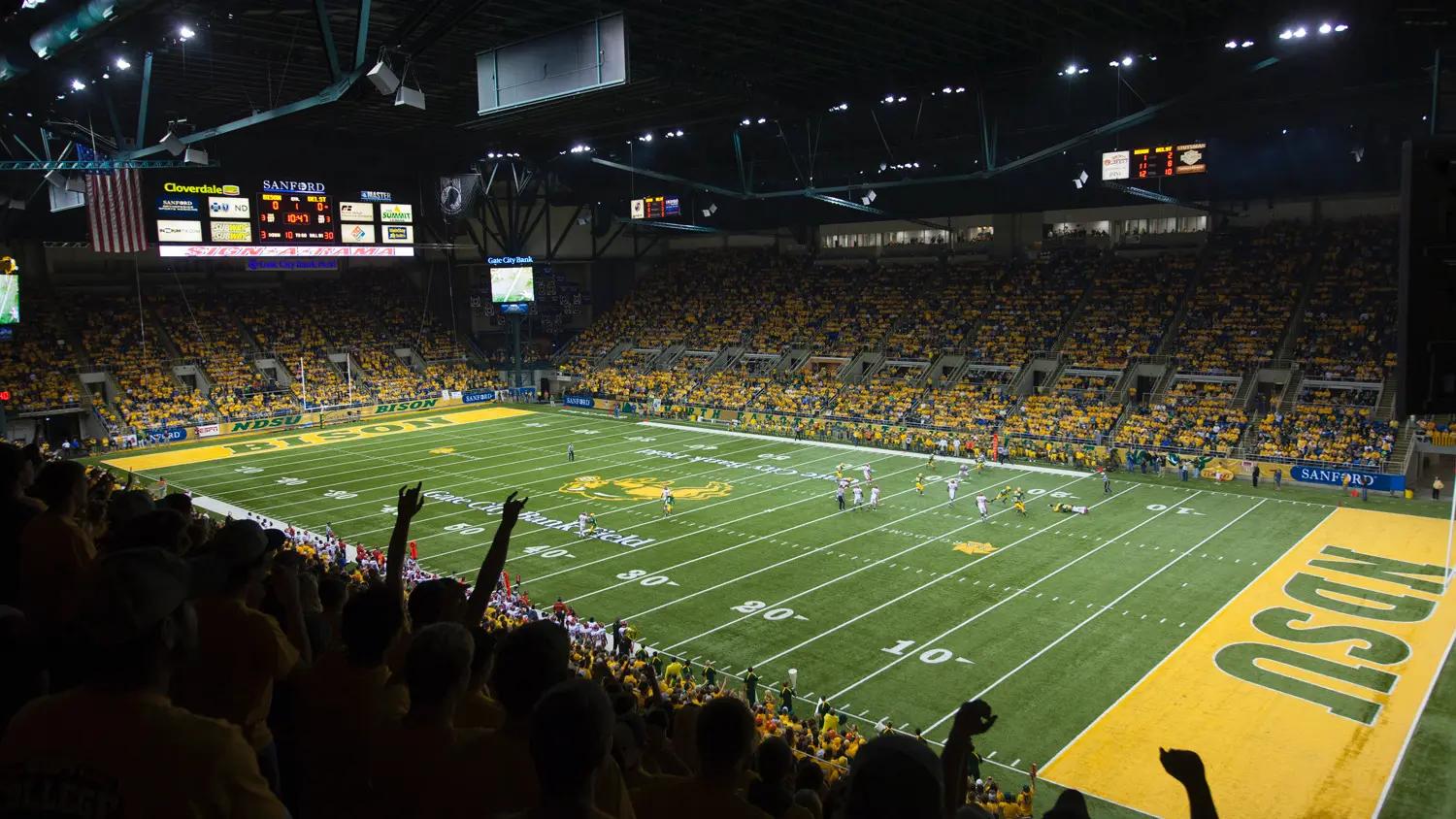 North Dakota State's football stadium — Fargodome