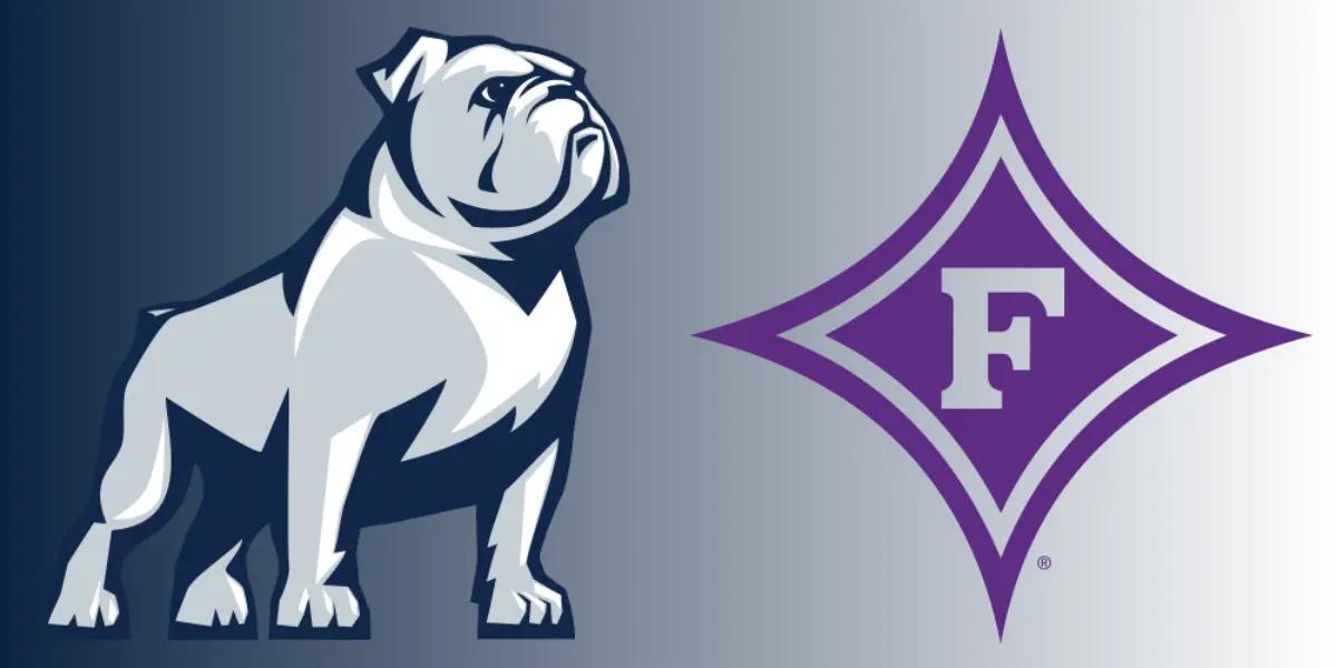 Samford logo and Furman logo