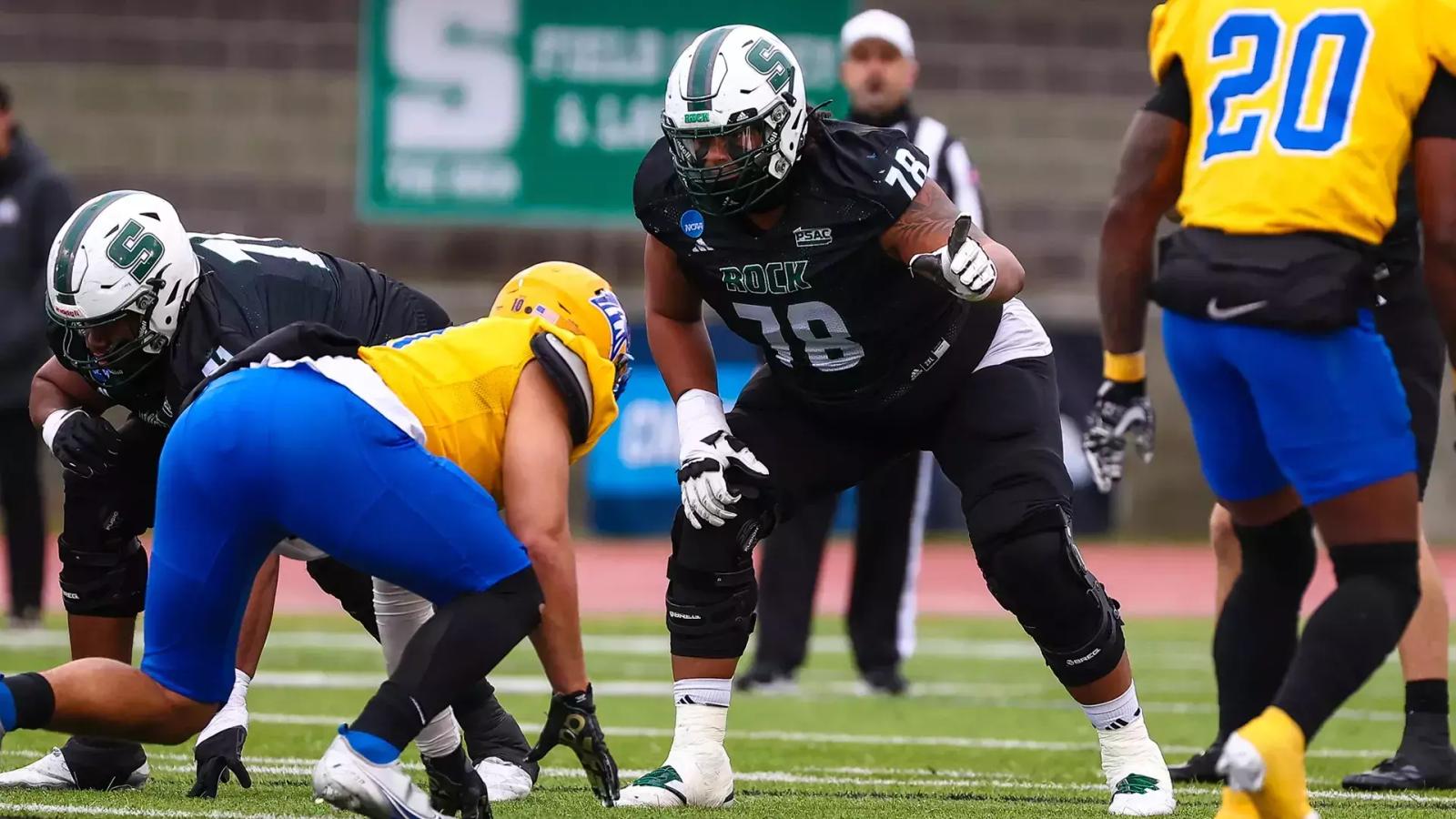 Joe Cooper was one of Division II's best linemen