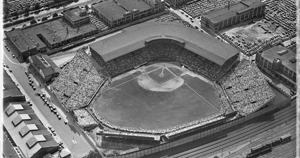 Braves Field in its original baseball configuration
