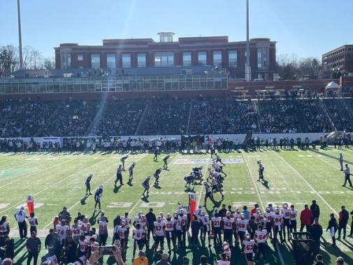 ODU fans were in full force at the Toastery Bowl