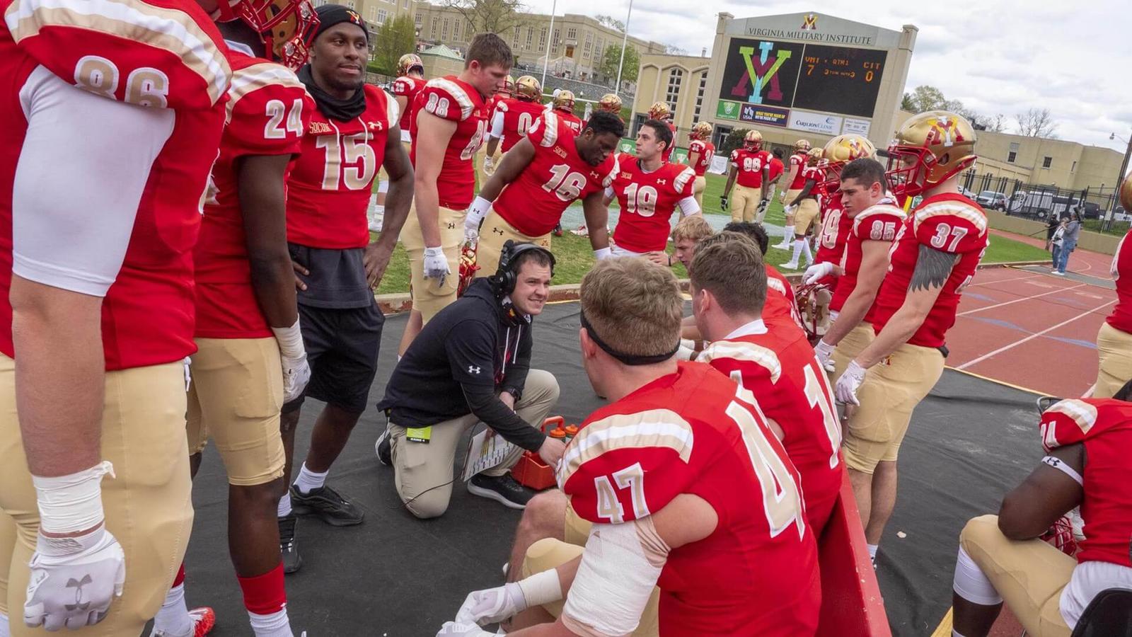 Patrick Ashford, VMI’s new offensive coordinator