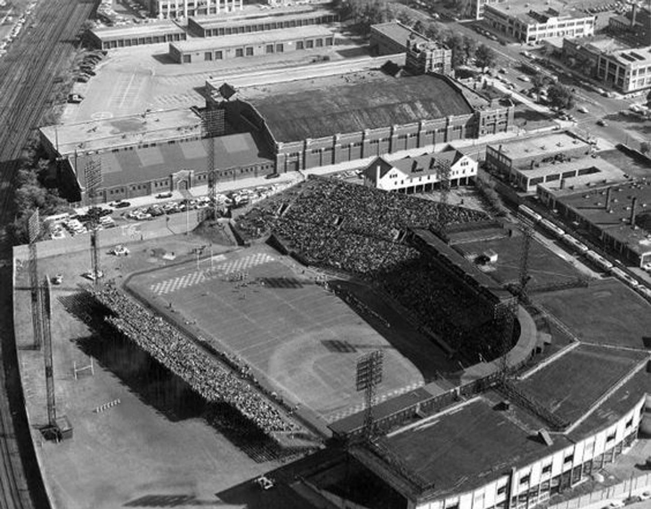 Braves Field in its Football configuration