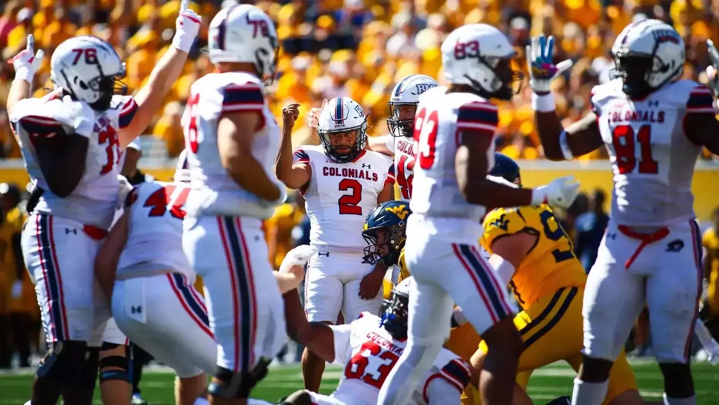 Robert Morris Football vs West Virginia