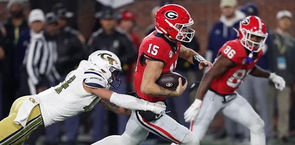 Georgia and Georgia Tech will play at a neutral site for the first time since 1904