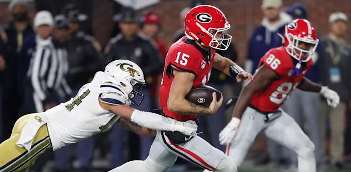 Georgia and Georgia Tech will play at a neutral site for the first time since 1904