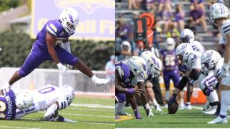 Photos captured during to 2021 game between Furman and Tennessee Tech