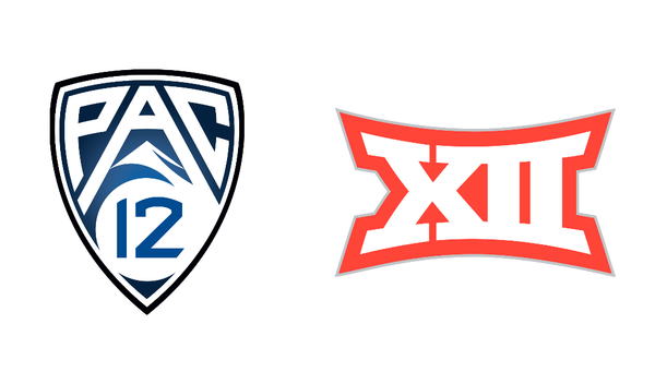 Pac-12 Logo and Big 12 Logo