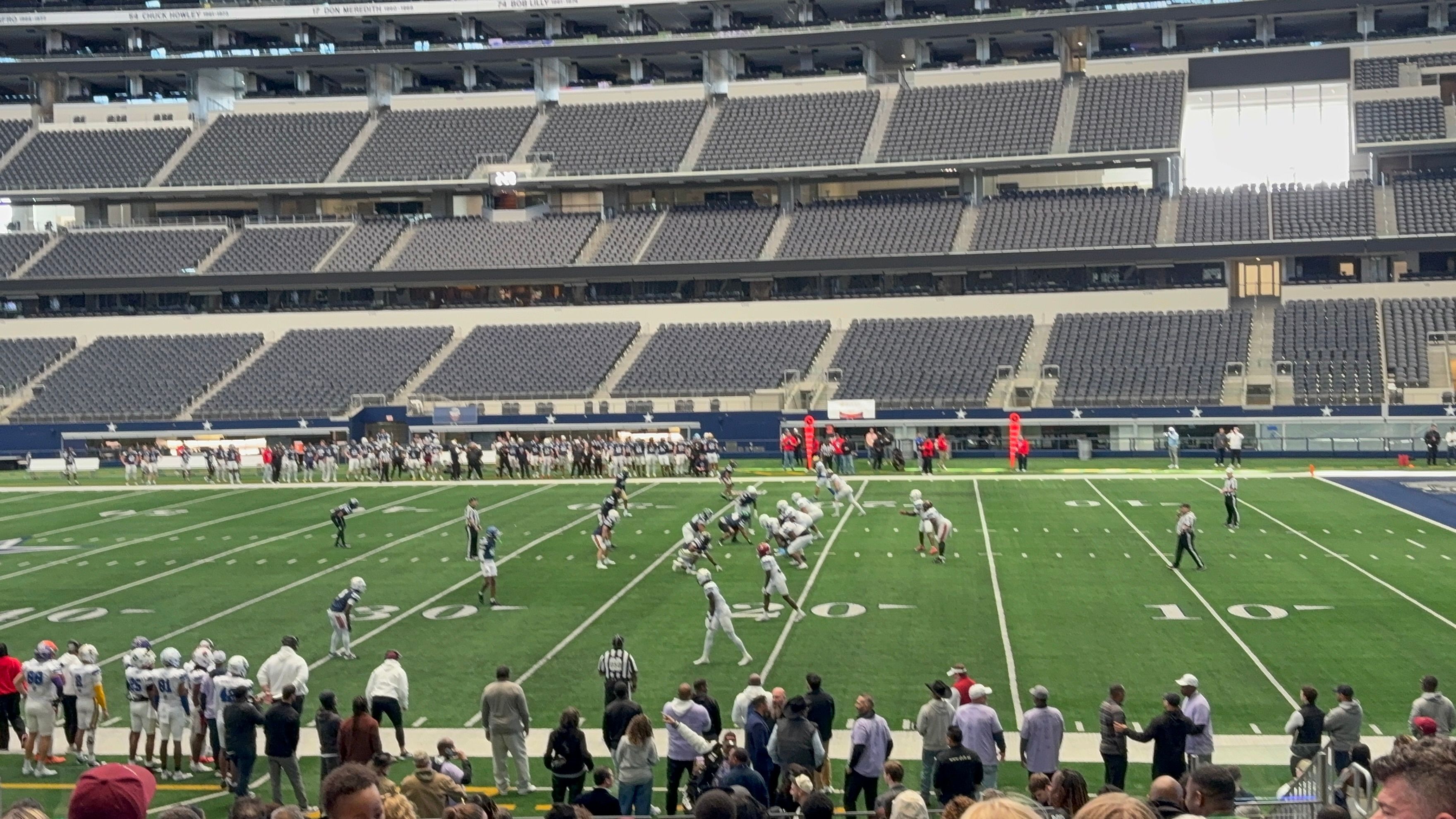 This year's Dream Bowl took place at AT&T Stadium for the first time.