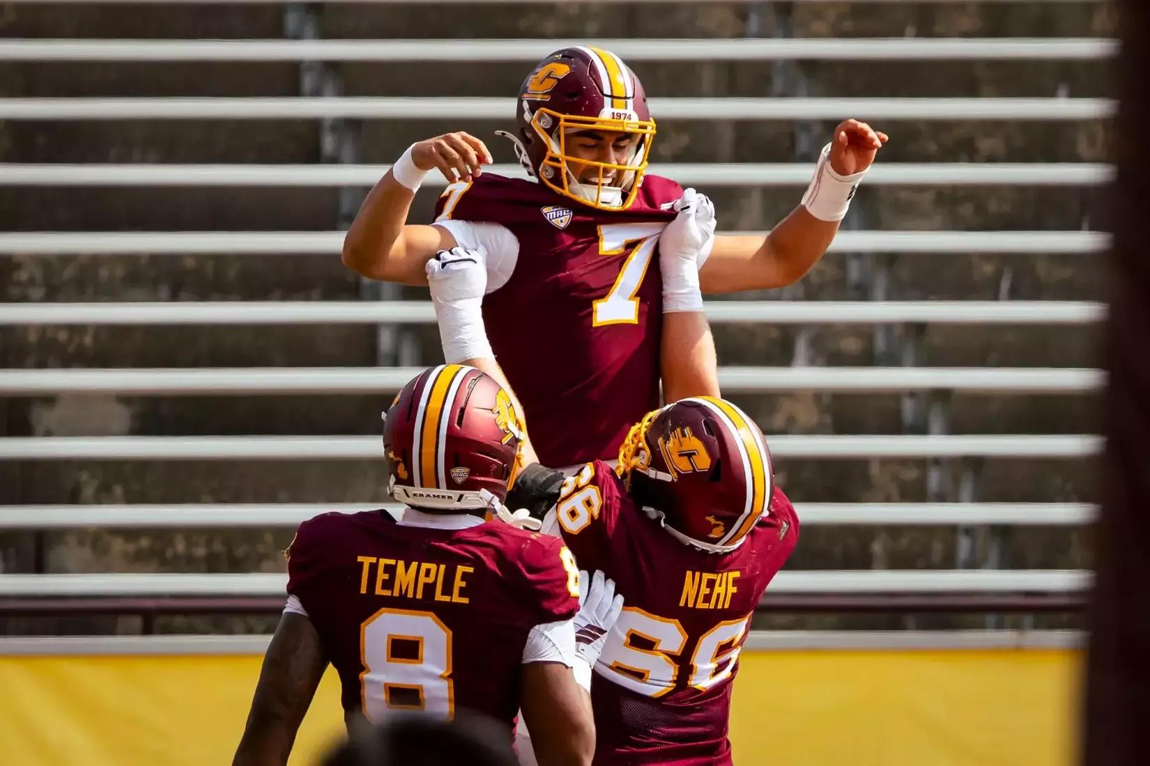 CMU and archrival WMU battling for the Michigan MAC Trophy