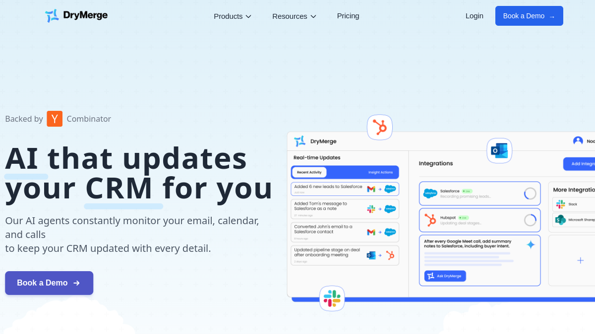 Screenshot of drymerge