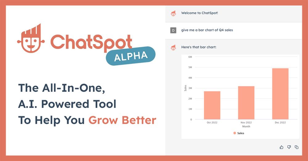 Screenshot of chatspot
