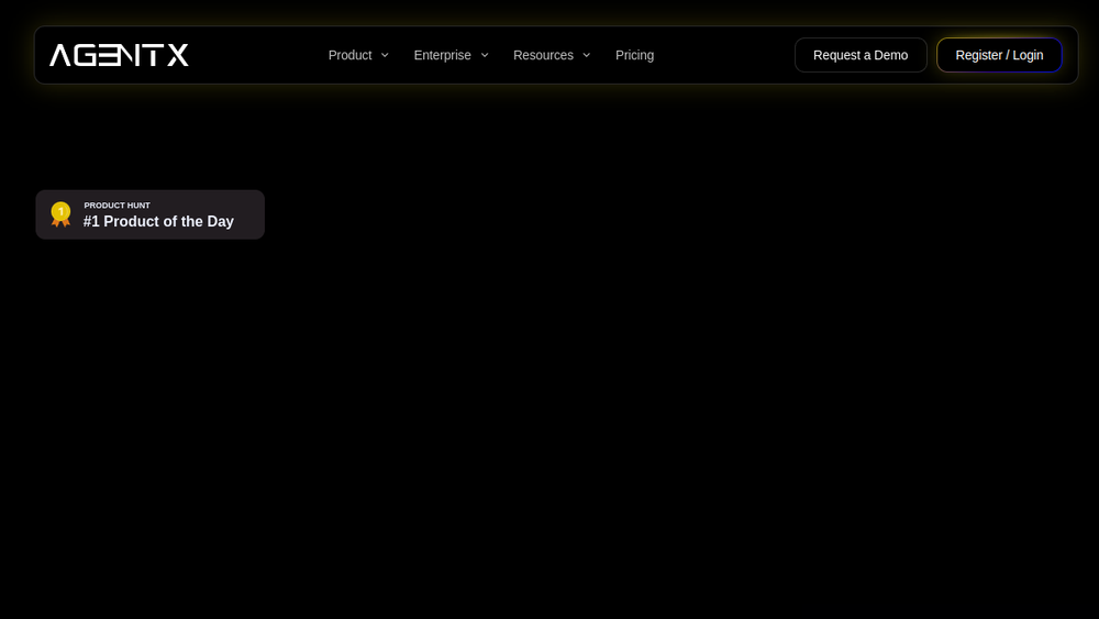 Screenshot of agentx Screenshot of agentx