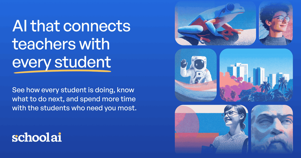 Screenshot of schoolai