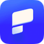 Logo of presentations ai
