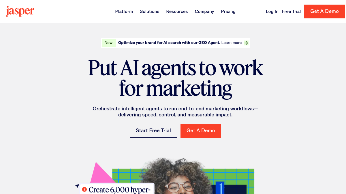 Screenshot of jasper