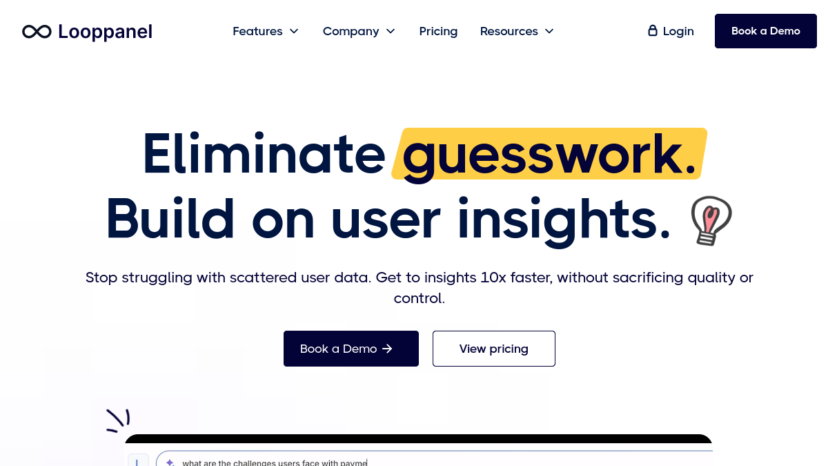 Screenshot of looppanel