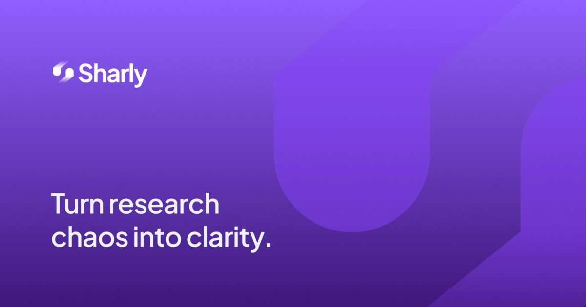 Screenshot of sharly ai