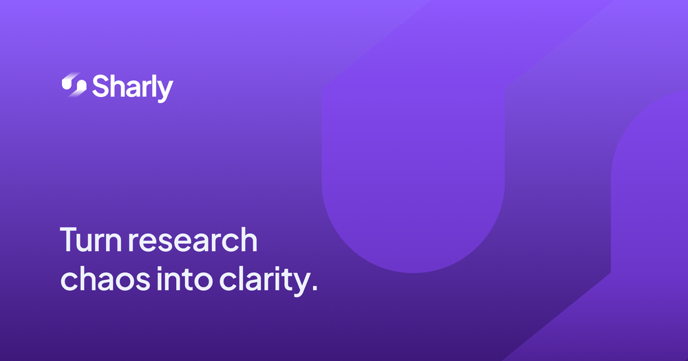 Screenshot of sharly ai