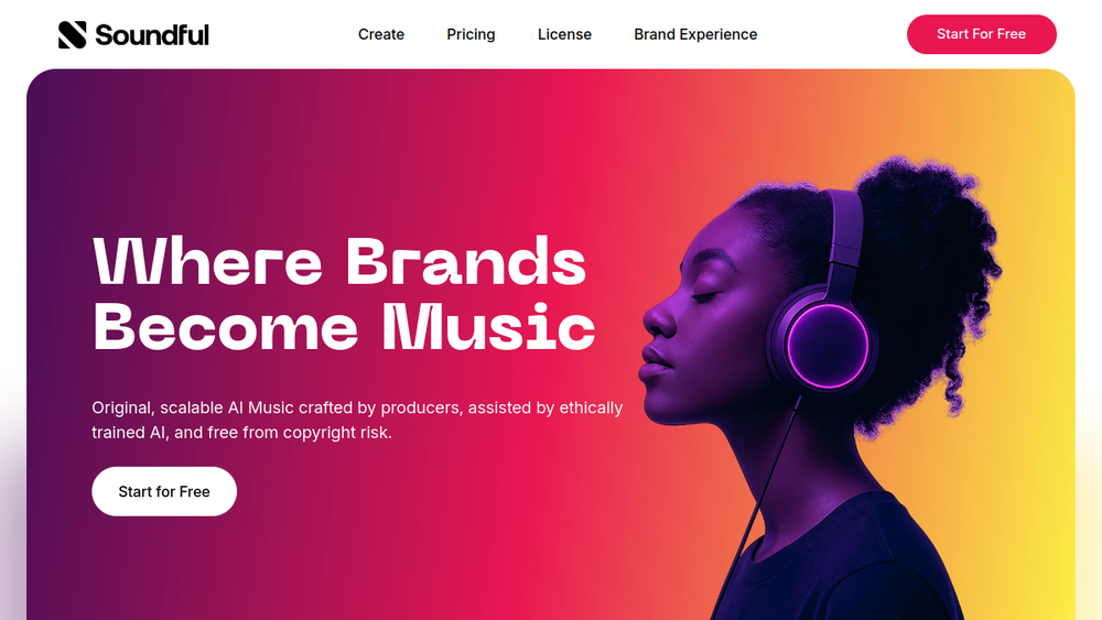 Screenshot of soundful