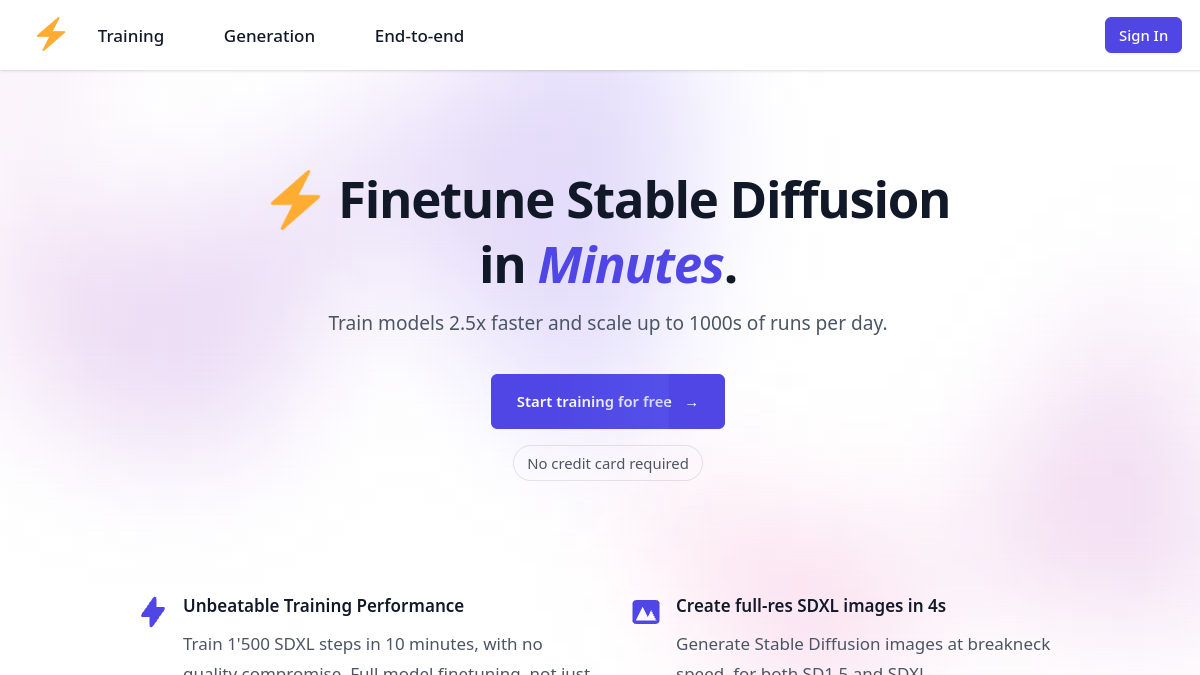 Screenshot of dreamlook ai