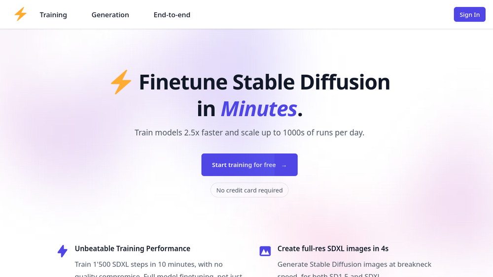 Screenshot of dreamlook ai