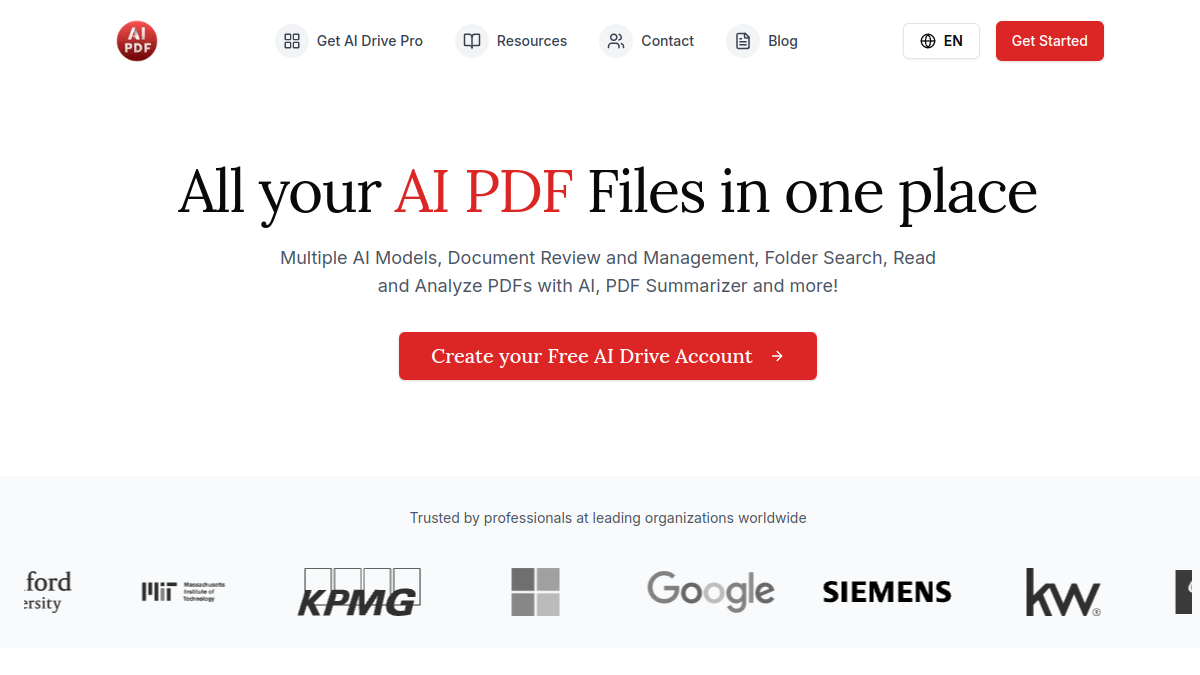Screenshot of aipdf