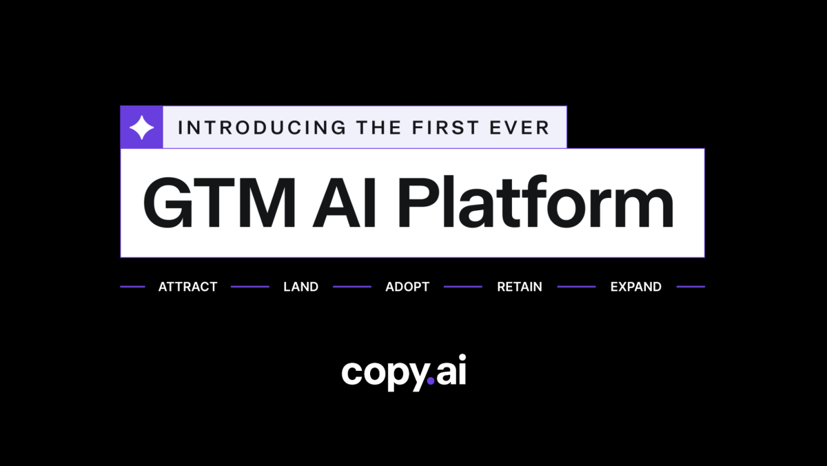 Screenshot of copy ai