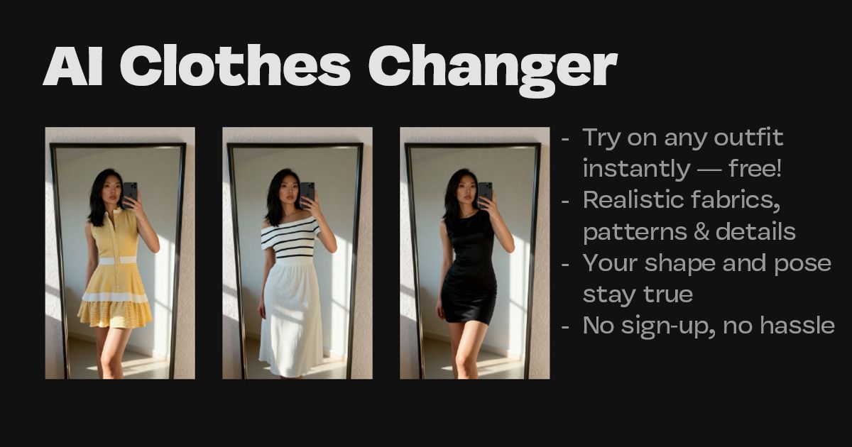 Screenshot of outfits ai