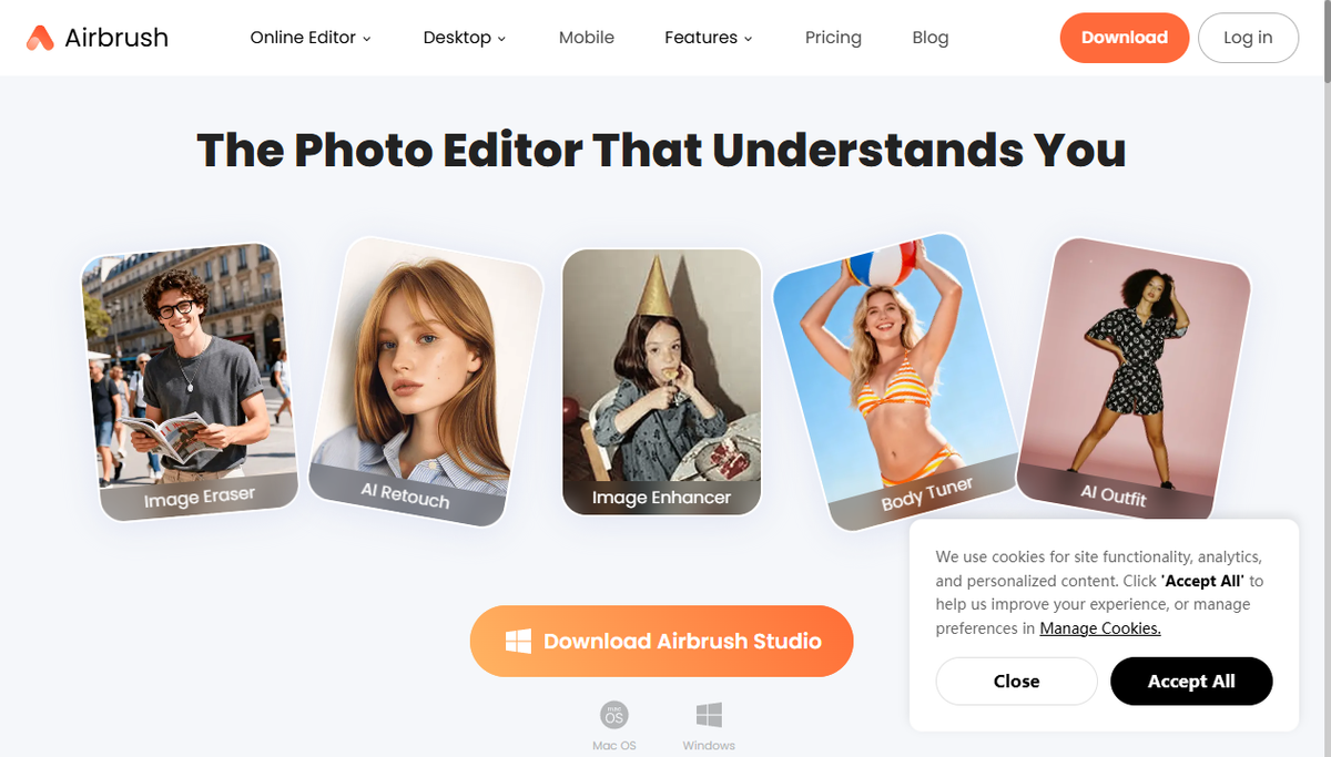 Screenshot of airbrush
