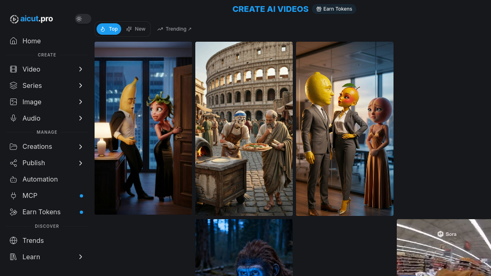 Screenshot of aicut