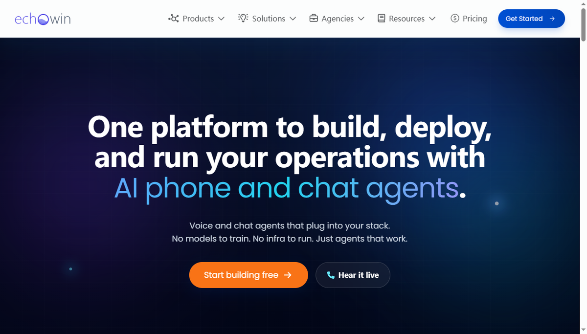 Screenshot of echowin
