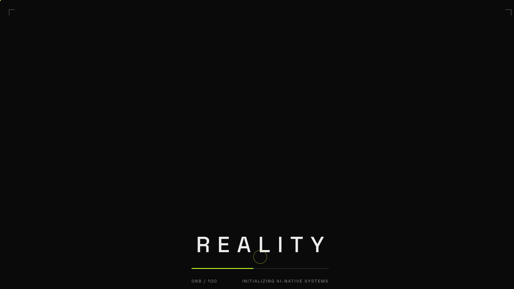 Screenshot of ai reality
