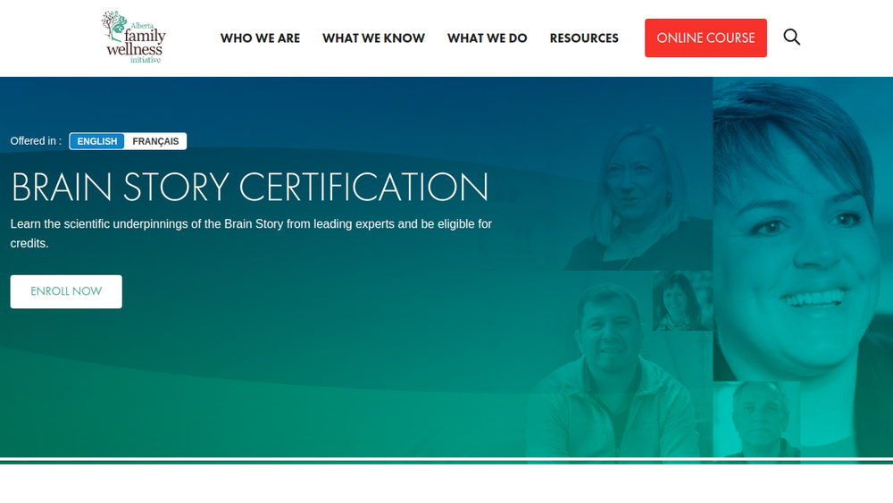 Screenshot of brainstory