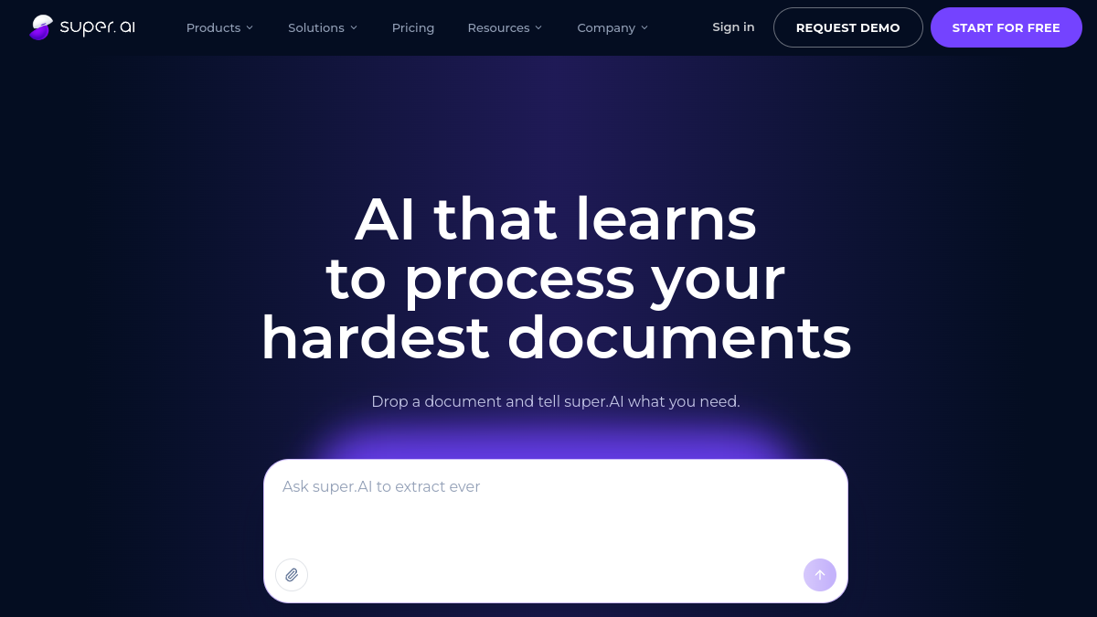 Screenshot of super ai