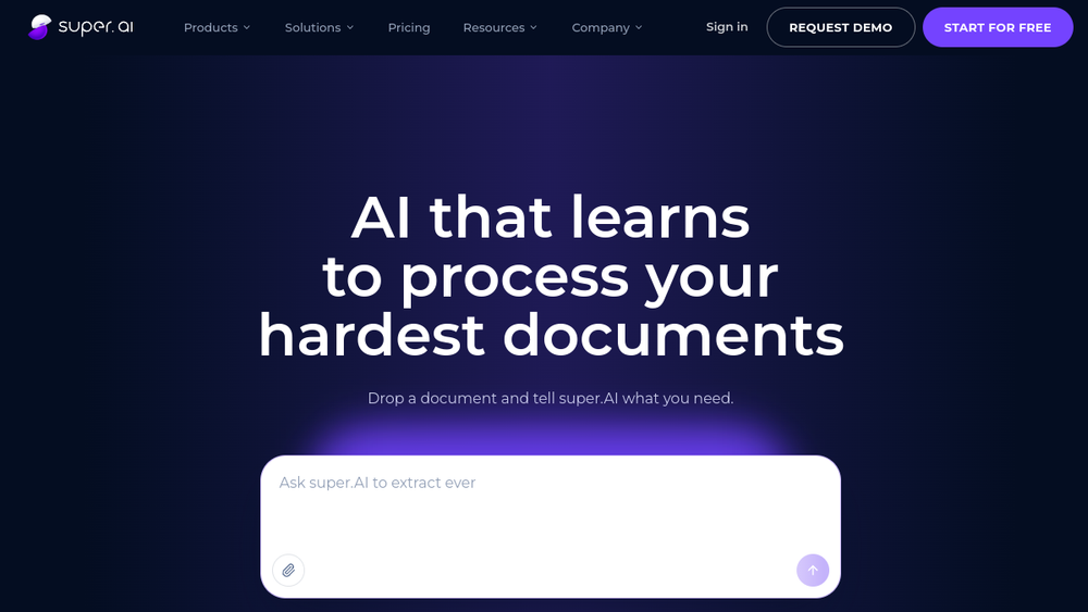Screenshot of super ai