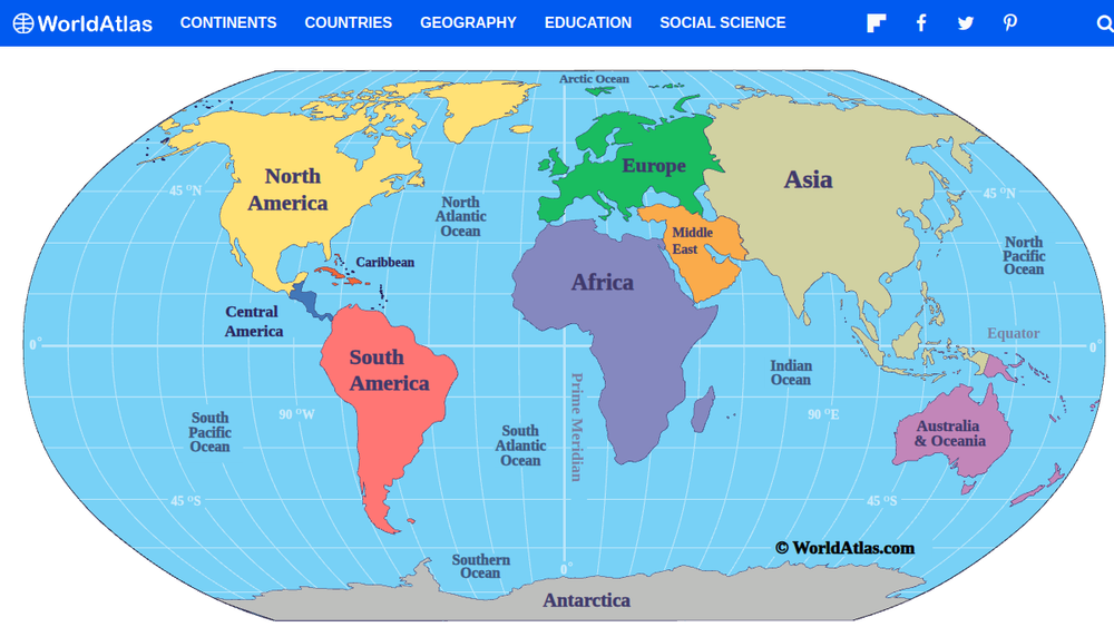 Screenshot of atlas