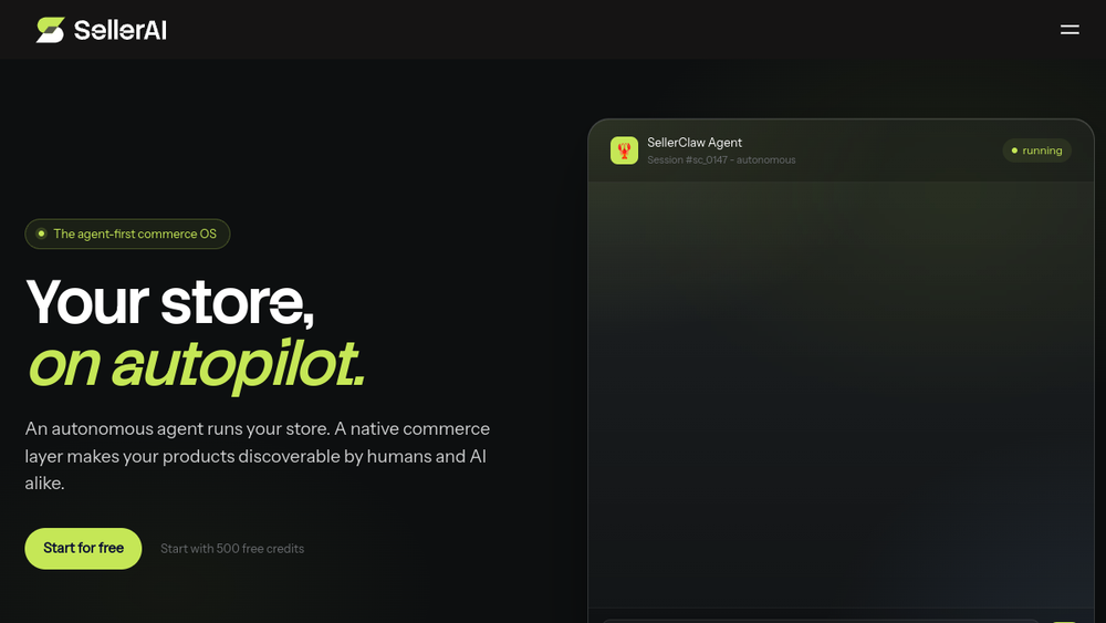 Screenshot of sellerai