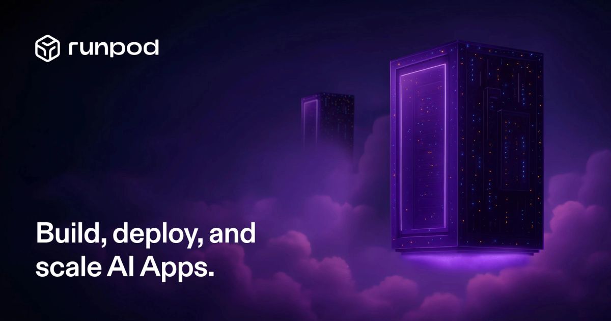 Screenshot of runpod