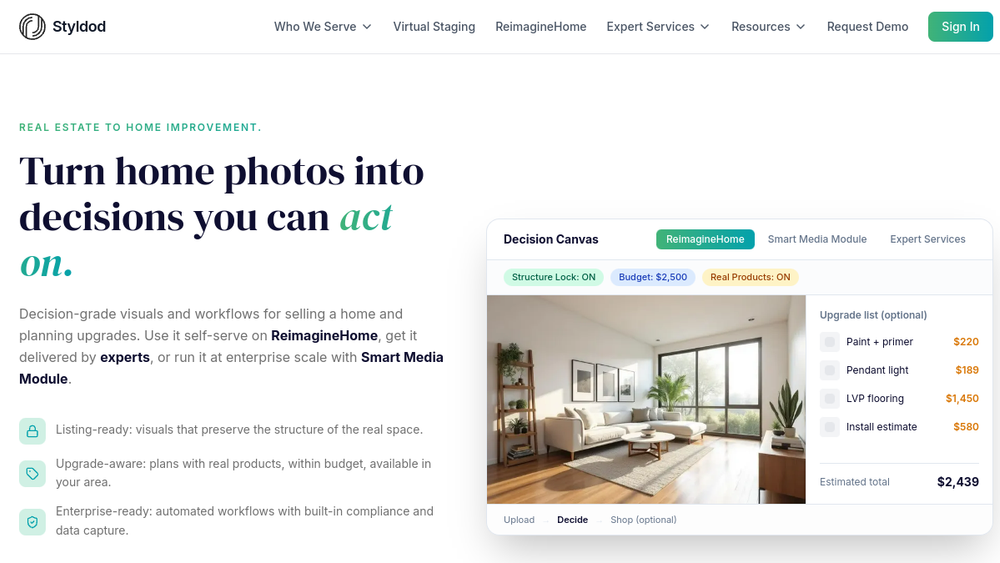 Screenshot of styldod