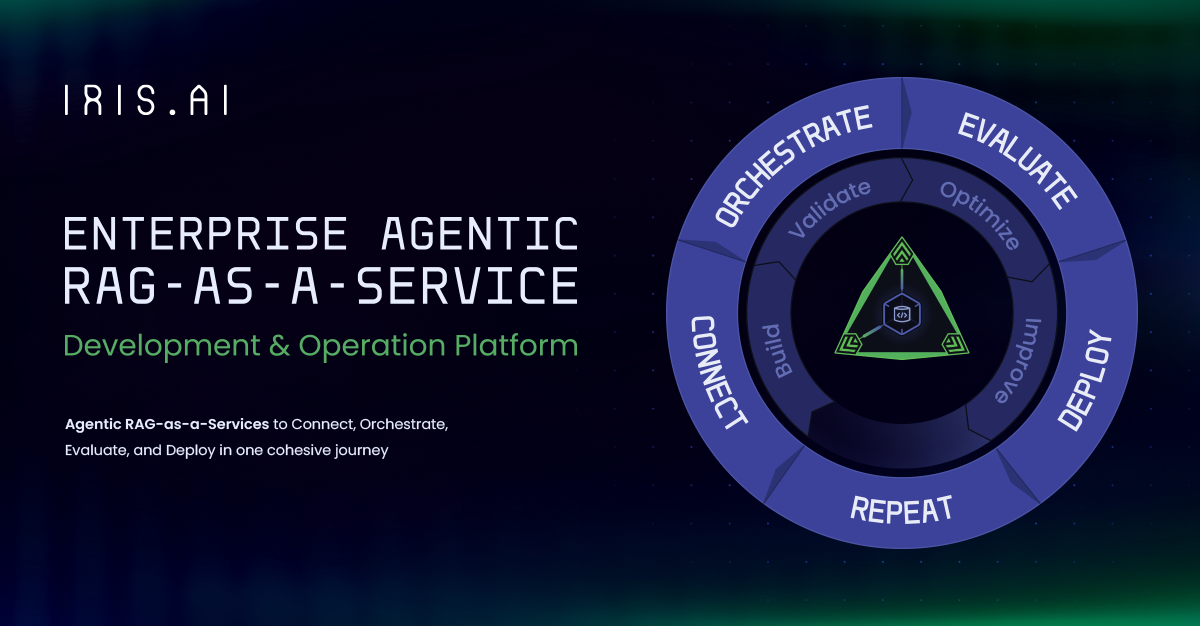 Screenshot of iris ai