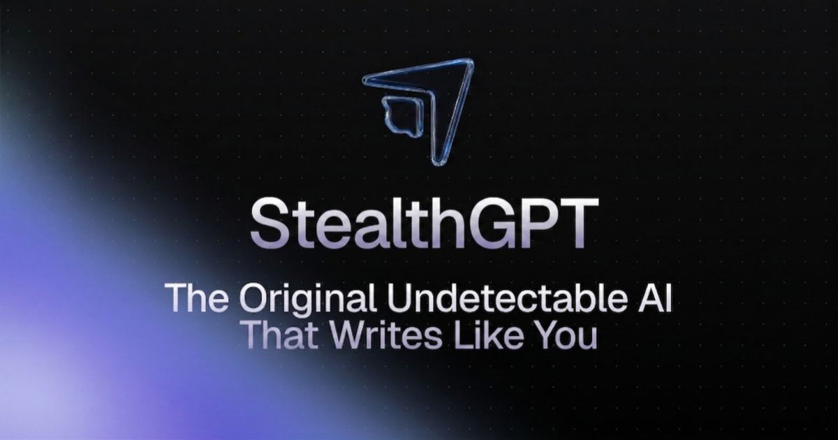 Screenshot of stealthgpt