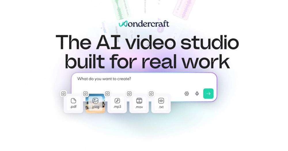 Screenshot of wondercraft ai