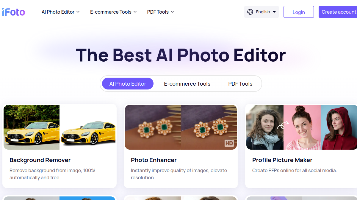 Screenshot of ifoto